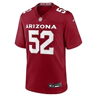 Maillot Nike Jordan Burch Cardinal pour homme, équipe des Cardinals de l'Arizona