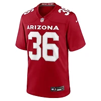 Maillot de match Nike Kitan Crawford Cardinal des Arizona Cardinals pour homme