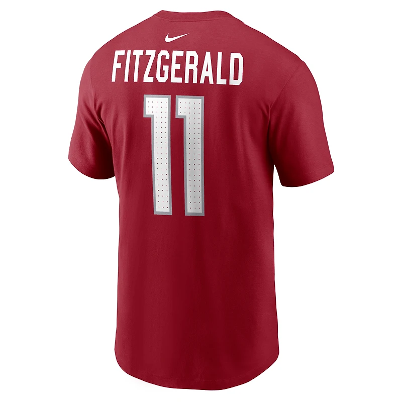 Men's Nike Larry Fitzgerald Cardinal Arizona Cardinals Retired Name & Number T-Shirt