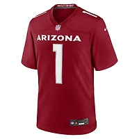 Men's Nike Mack Wilson  Cardinal Arizona Cardinals Team Game Jersey