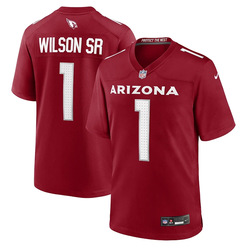 Men's Nike Mack Wilson Cardinal Arizona Cardinals Team Game Jersey