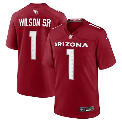 Men's Nike Mack Wilson  Cardinal Arizona Cardinals Team Game Jersey