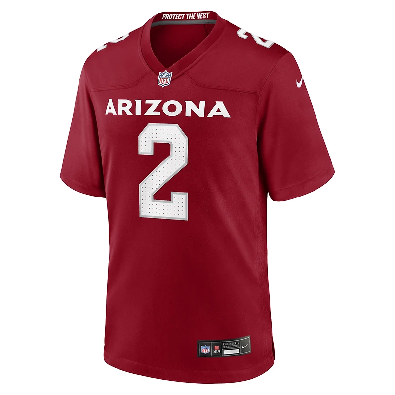 Men's Nike Mack Wilson Sr.  Cardinal Arizona Cardinals Team Game Jersey