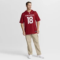 Men's Nike Marvin Harrison Jr. Cardinal Arizona Cardinals  Player Game Jersey