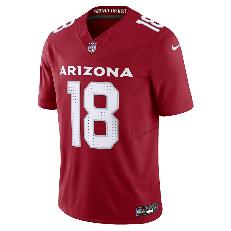 Men's Nike Marvin Harrison Jr. Cardinal Arizona Cardinals Vapor F.U.S.E. Limited Jersey