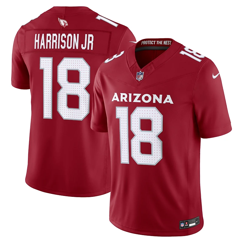 Men's Nike Marvin Harrison Jr. Cardinal Arizona Cardinals Vapor F.U.S.E. Stitched Limited Jersey