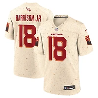 Men's Nike Marvin Harrison Jr. Natural Arizona Cardinals Rivalries Collection Game Jersey