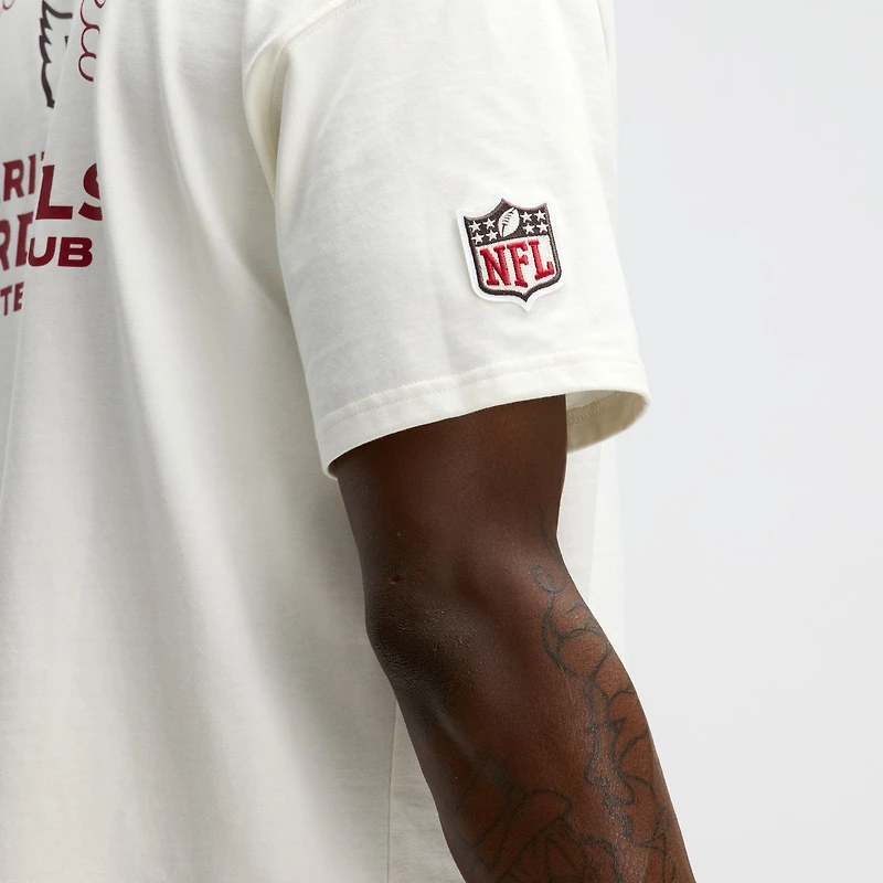 Men's Nike Natural Arizona Cardinals 2025 Rivalries Collection Essential Max90 T-Shirt