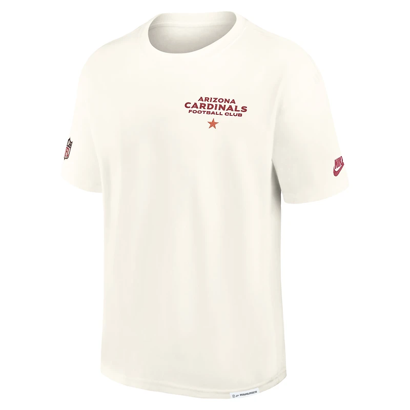 Men's Nike Natural Arizona Cardinals 2025 Rivalries Collection Essential Max90 T-Shirt