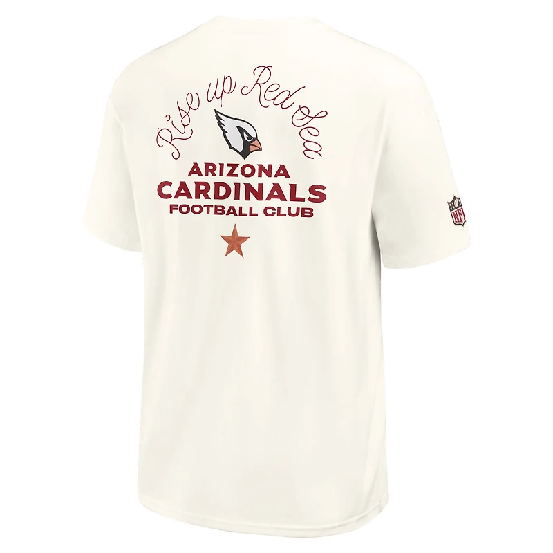 Men's Nike Natural Arizona Cardinals 2025 Rivalries Collection Essential Max90 T-Shirt