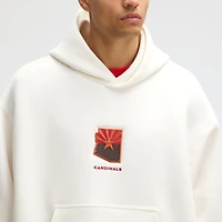 Men's Nike Natural Arizona Cardinals 2025 Rivalries Collection Oversized Tech Fleece Hoodie