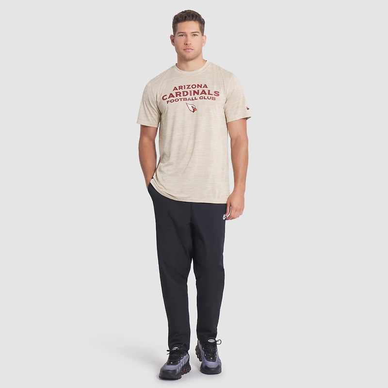 Men's Nike Natural Arizona Cardinals 2025 Rivalries Collection Sideline Velocity Dri-FIT T-Shirt