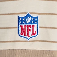 Men's Nike  Natural Arizona Cardinals 2025 Rivalries Collection Sideline Victory Striped Dri-FIT Polo