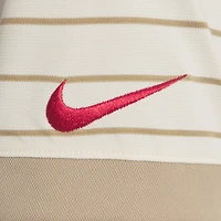 Polo Nike Natural Arizona Cardinals 2025 Rivalries Collection pour homme, rayé Dri-FIT, Sideline Victory