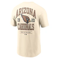 T-shirt Nike Freestyle Essential naturel pour homme, Arizona Cardinals