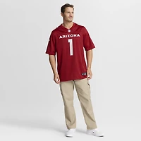 Men's Nike Number 1 Dad Cardinal Arizona Cardinals Game Jersey