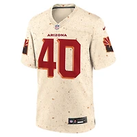 Men's Nike Pat Tillman Natural Arizona Cardinals 2025 Rivalries Collection Retired Player Game Jersey
