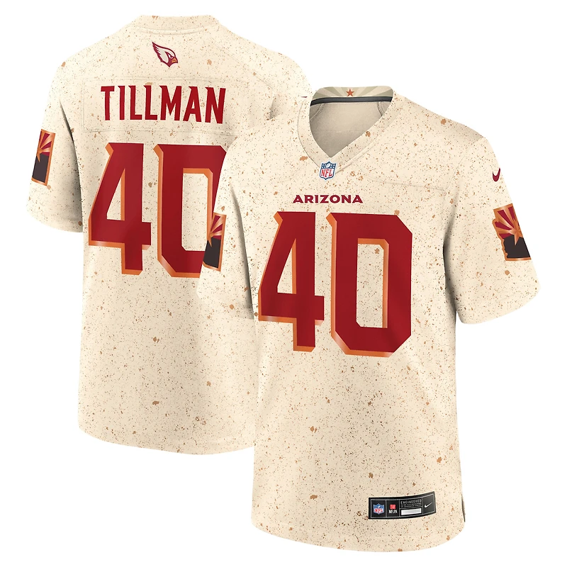 Maillot Nike Pat Tillman pour homme, joueur retraité, collection Rivalries 2025, Arizona Cardinals