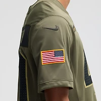 Men's Nike Pat Tillman Olive Arizona Cardinals 2025 Salute to Service Retired Limited Jersey