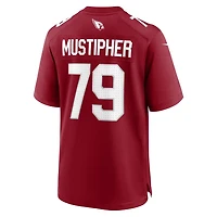 Men's Nike PJ Mustipher  Cardinal Arizona Cardinals Team Game Jersey