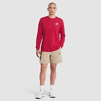T-shirt à manches longues Nike rouge pour homme, collection Rivalries 2025, Arizona Cardinals