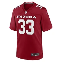 Maillot de match Nike Trey Benson Cardinal Arizona Cardinals pour homme