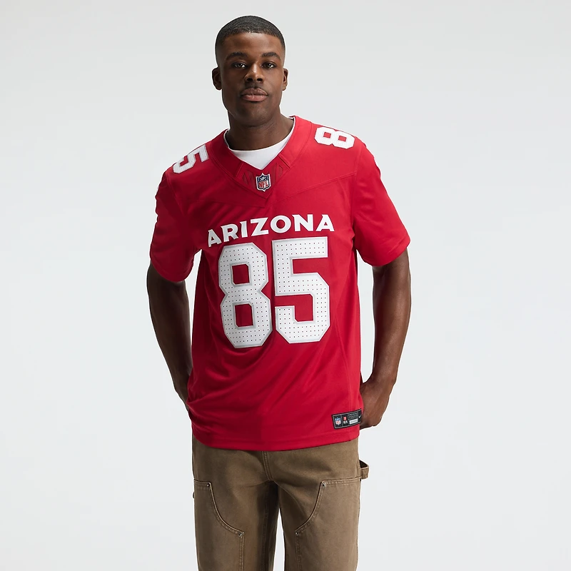 Men's Nike Trey McBride Cardinal Arizona Cardinals Vapor F.U.S.E. Stitched Limited Jersey