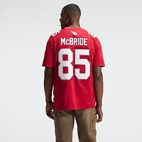 Men's Nike Trey McBride Cardinal Arizona Cardinals Vapor F.U.S.E. Stitched Limited Jersey