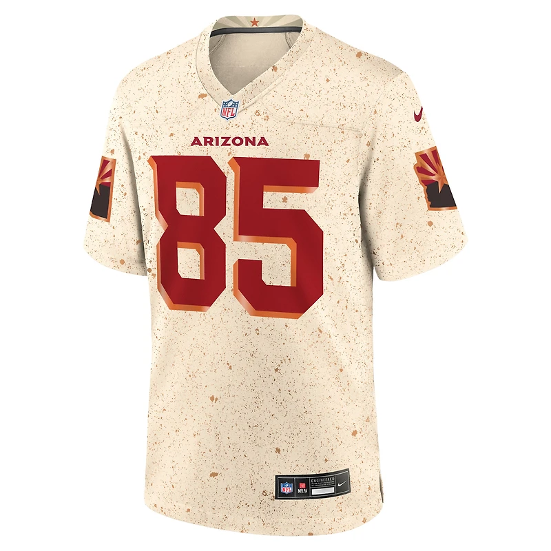 Maillot Nike Trey McBride Natural pour homme, collection Rivalités 2025 des Cardinals de l'Arizona