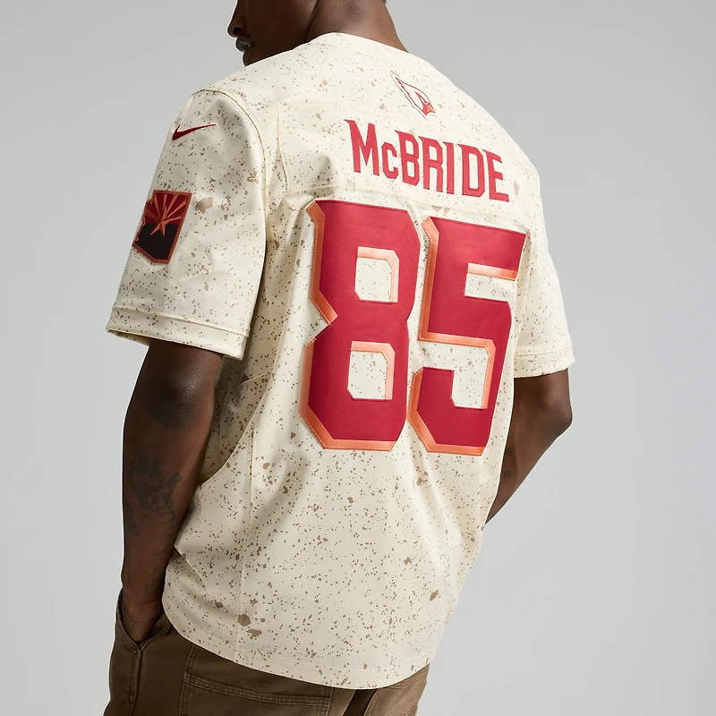 Men's Nike Trey McBride Natural Arizona Cardinals 2025 Rivalries Collection Limited Jersey