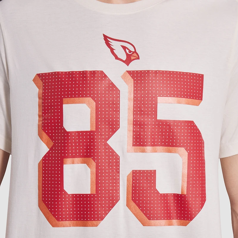 Men's Nike Trey McBride Natural Arizona Cardinals 2025 Rivalries Collection Player Name & Number T-Shirt