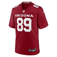 Men's Nike Xavier Weaver  Cardinal Arizona Cardinals Team Game Jersey