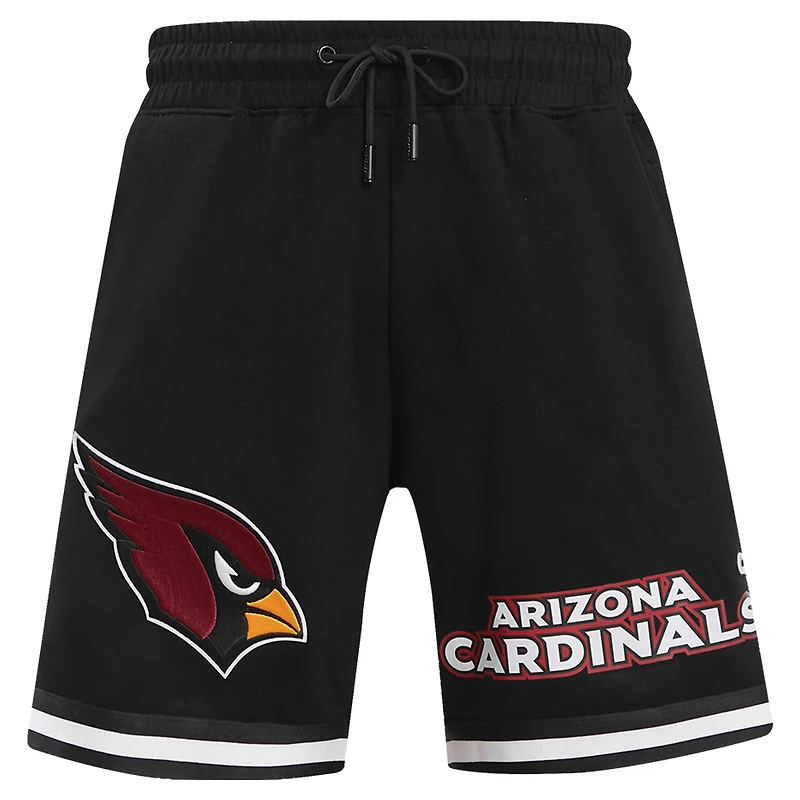 Short classique en chenille Pro Standard noir pour hommes des Cardinals de l'Arizona