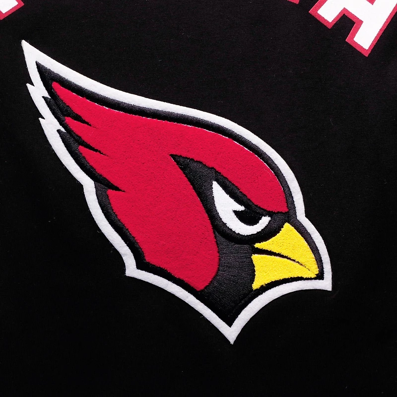 T-shirt slim à poils classiques de l'équipe des Cardinals l'Arizona Pro Standard noir pour hommes