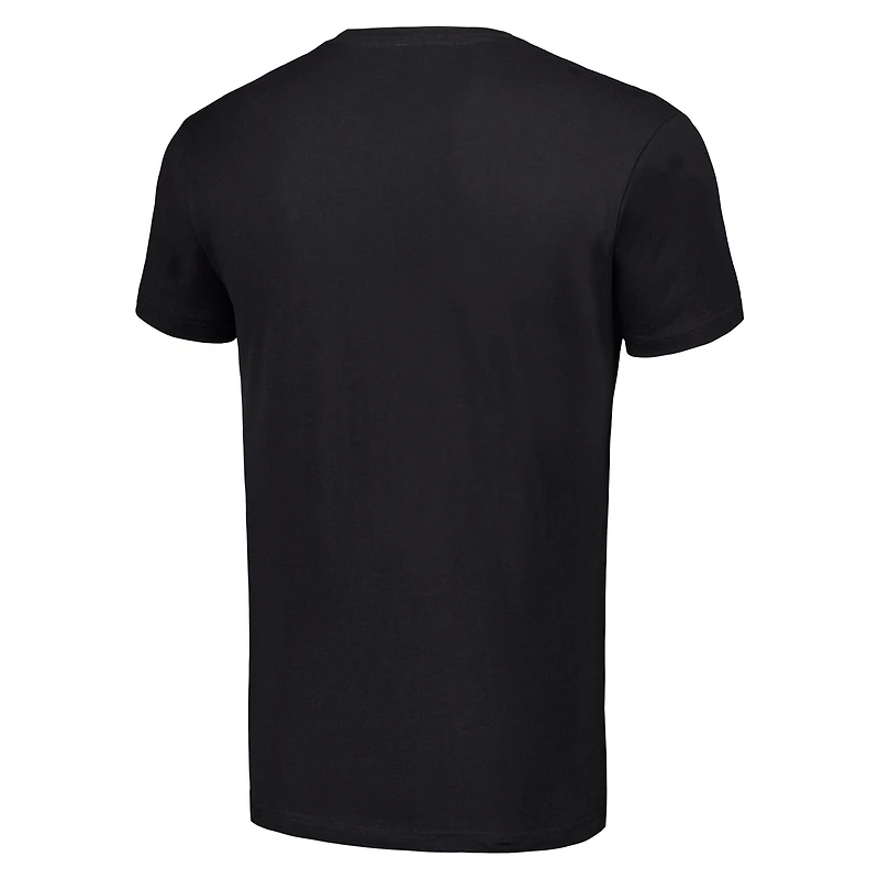 Men's Starter Black Arizona Cardinals Four Team Name Logo T-Shirt