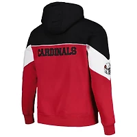 Sweat à capuche entièrement zippé Starter Cardinal/Noir Arizona Cardinals Running Back pour hommes