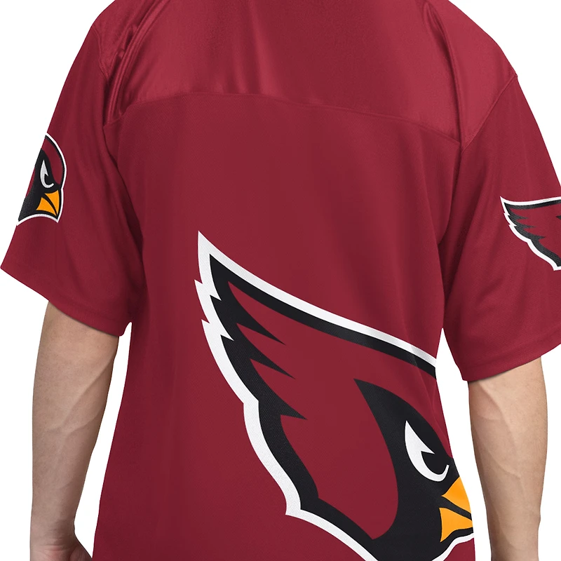 Men's Starter  Cardinal/White Arizona Cardinals Short Sleeve & Long T-Shirt Combo Pack