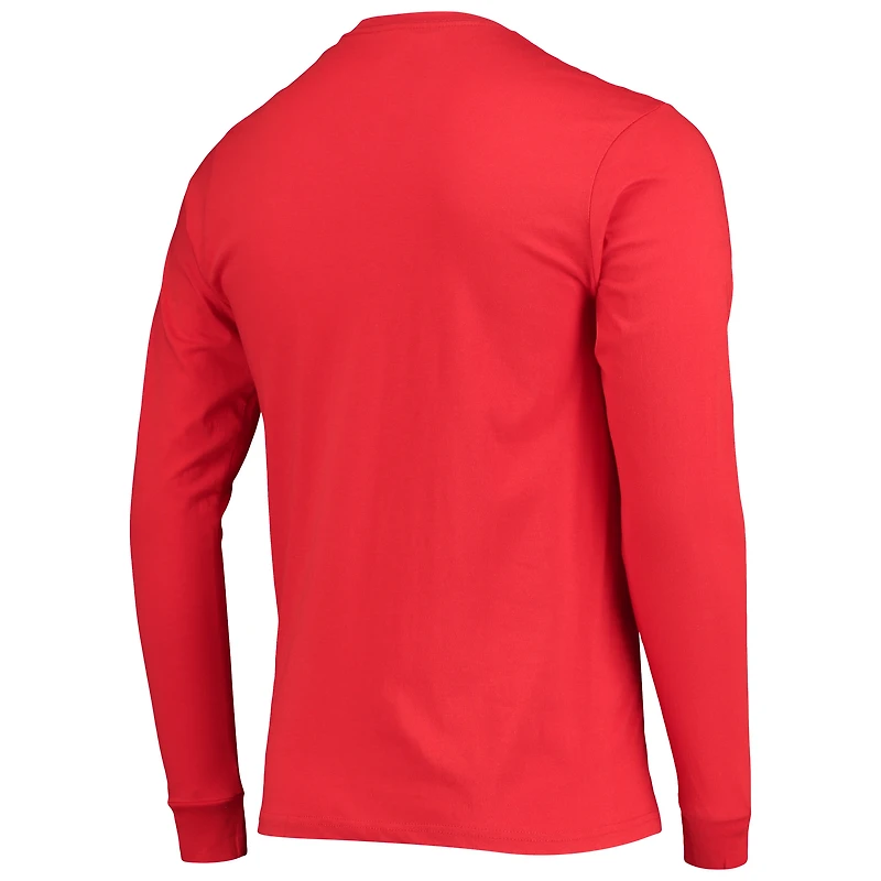 T-shirt à manches longues Starter Cardinal Arizona Cardinals pour homme
