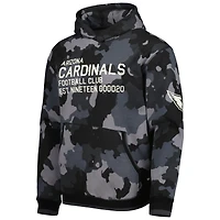 Sweat à capuche The Wild Collective Arizona Cardinals Camo noir pour homme