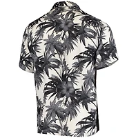 Chemise boutonnée Tommy Bahama pour homme Arizona Cardinals Sport Harbor Island Hibiscus Camp noir