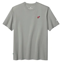 T-shirt Tommy Bahama gris pour homme, motif Huddle & Hang Tens des Cardinals de l'Arizona