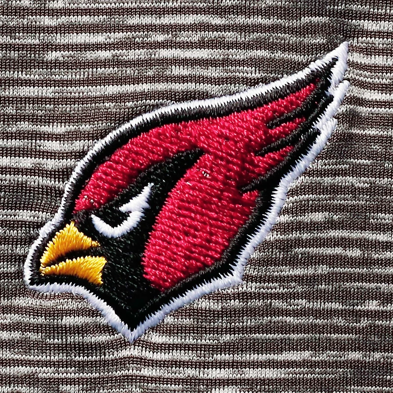 Polo Vineyard Vines Charcoal Arizona Cardinals Destin Stripe Sankaty pour homme