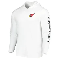 Men's Vineyard Vines White Arizona Cardinals Local Long Sleeve Hoodie T-Shirt
