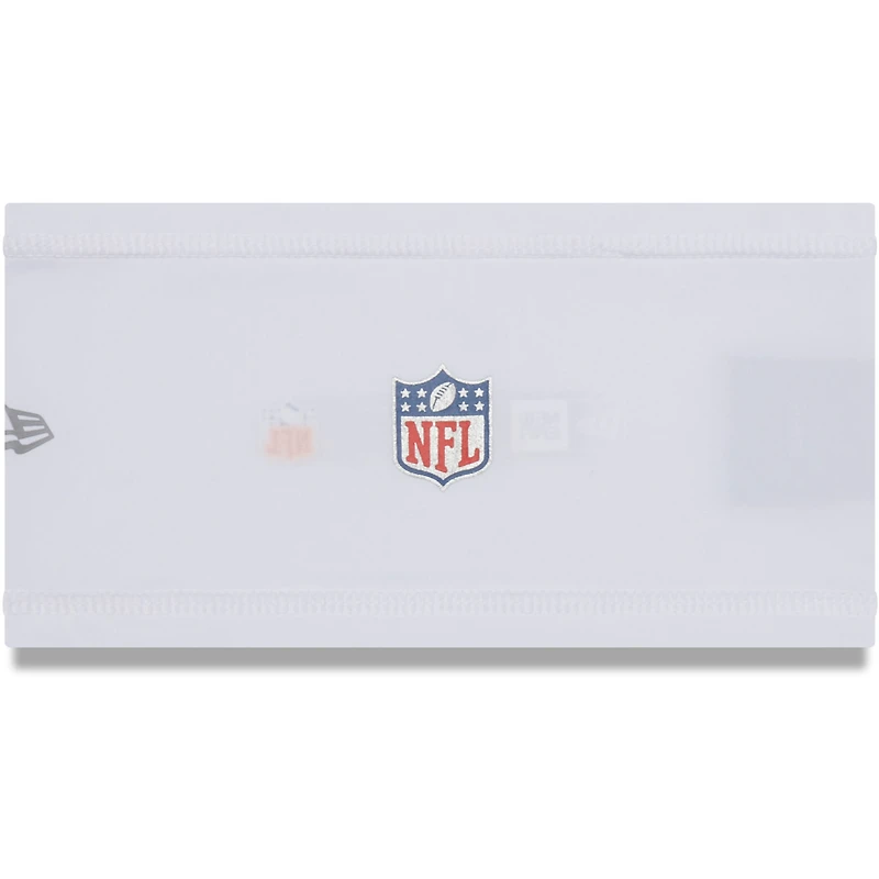 Bandeau d'entraînement officiel New Era Arizona Cardinals COOLERA Blanc