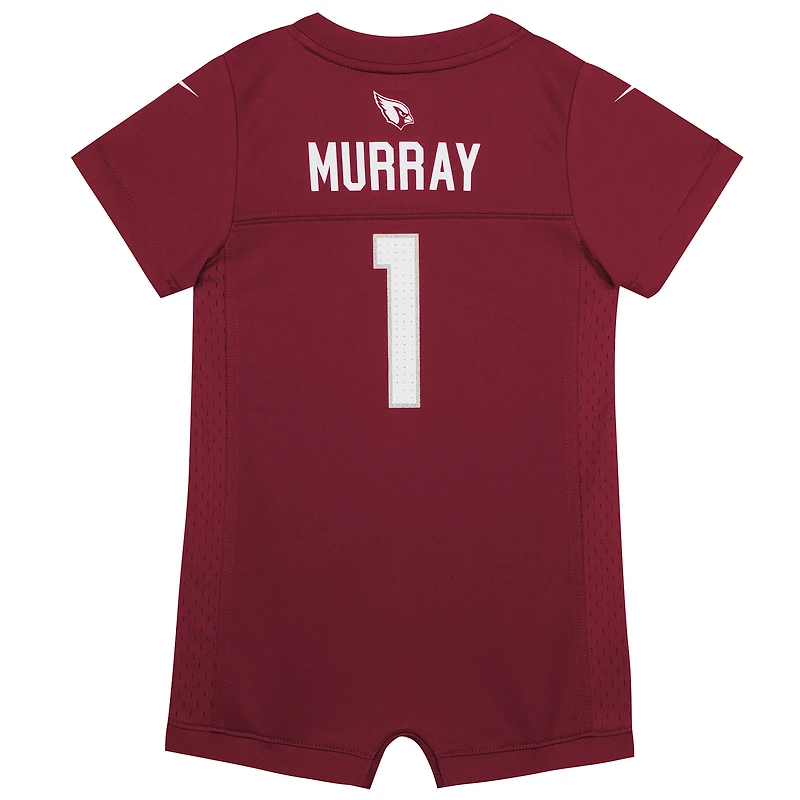 Nouveau-né et bébé Nike Kyler Murray Cardinal Arizona Cardinals Romper Jersey