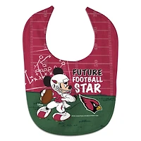 Bavoir WinCraft Arizona Cardinals Disney All-Pro pour nouveau-né et nourrisson