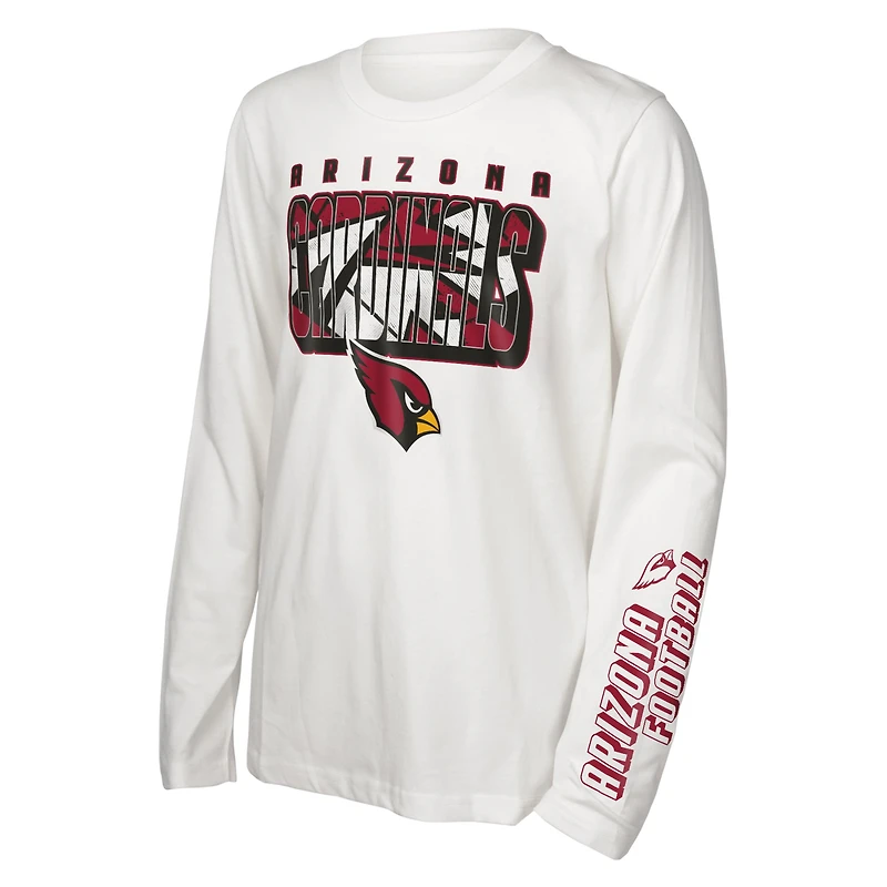 Ensemble de t-shirts the Mix pour enfants d'âge préscolaire des Arizona Cardinals