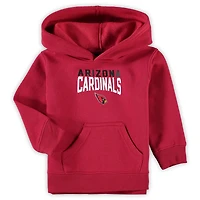 Tout-petit Cardinal/Heathered Grey Arizona Cardinals Fan Flare Pullover Hoodie & Sweatpants Set