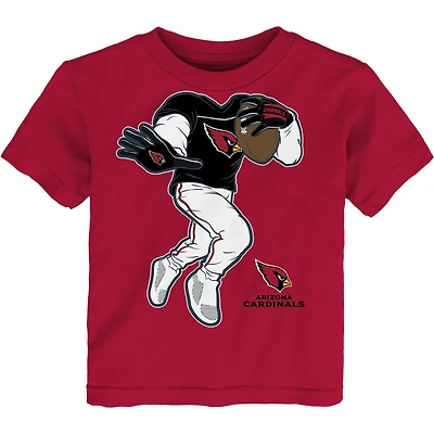 T-shirt à bras rigide Cardinal Arizona Cardinals pour tout-petits