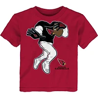 T-shirt à bras rigide Cardinal Arizona Cardinals pour tout-petits